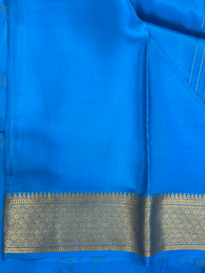 Pure Crepe Silk 2D Saree With Silk Mark (1944)