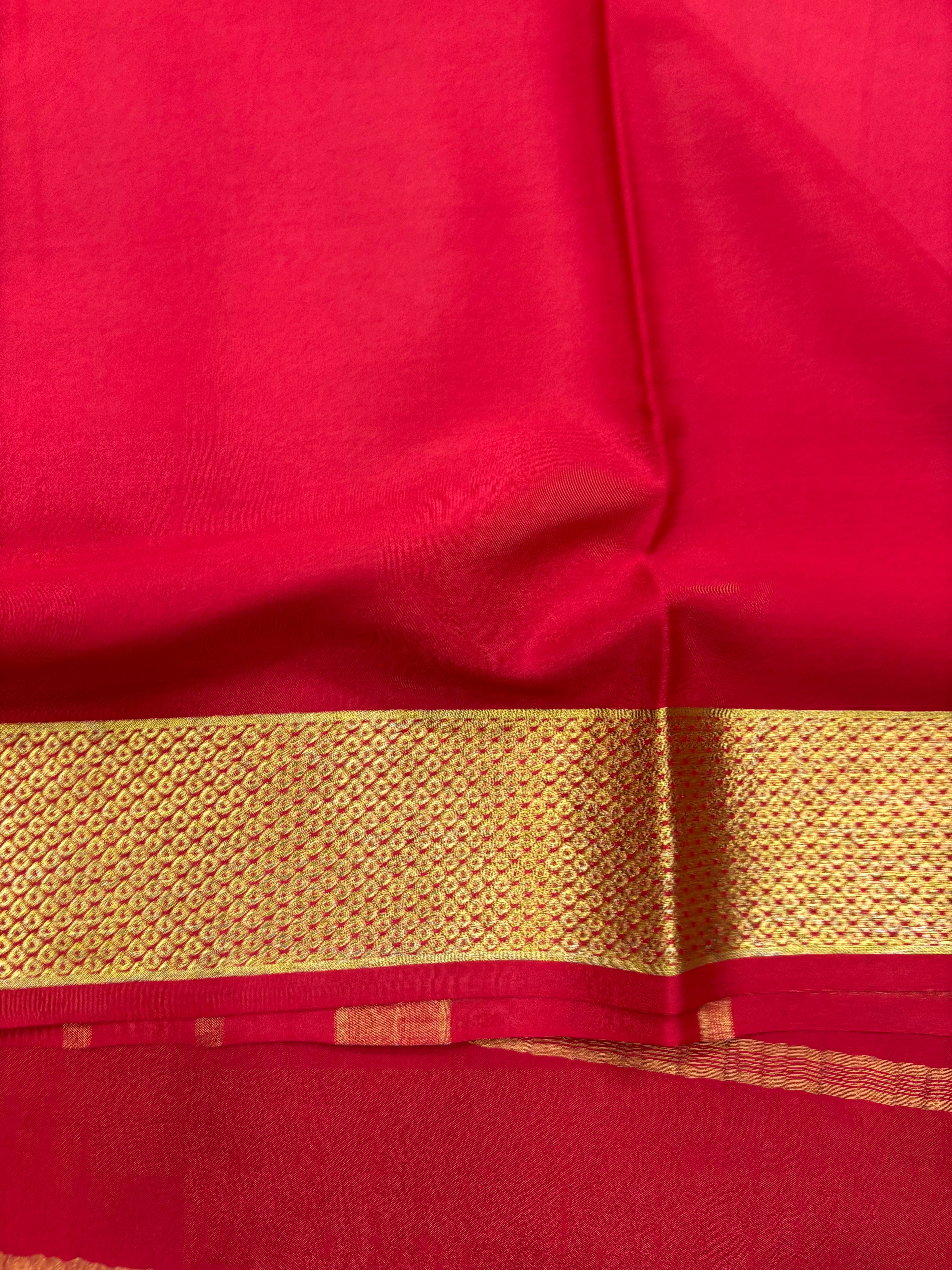 Pure Crepe Silk 2D Saree With Silk Mark (3430)