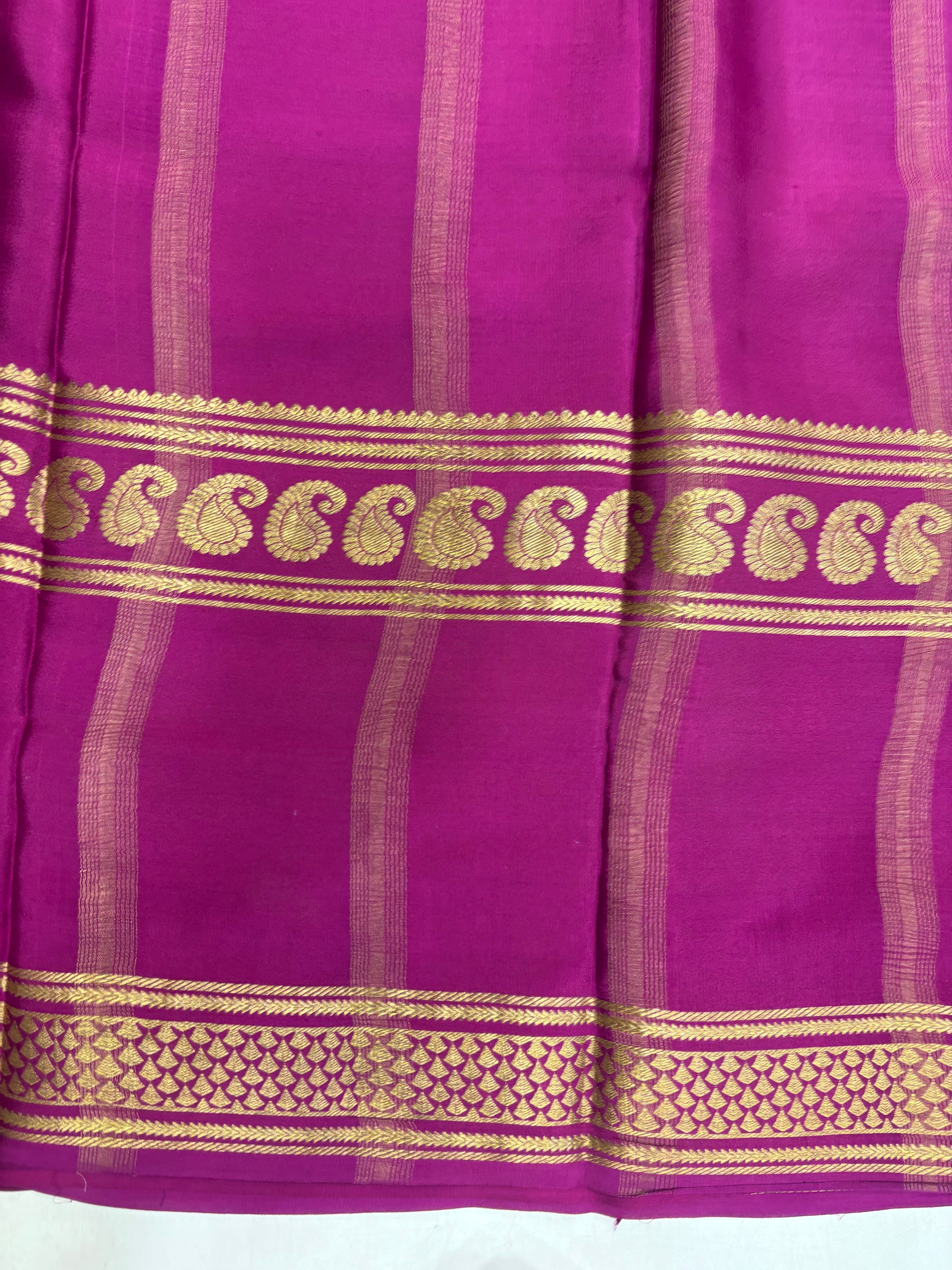 Pure Crepe Silk 2D Saree With Silk Mark (3429)