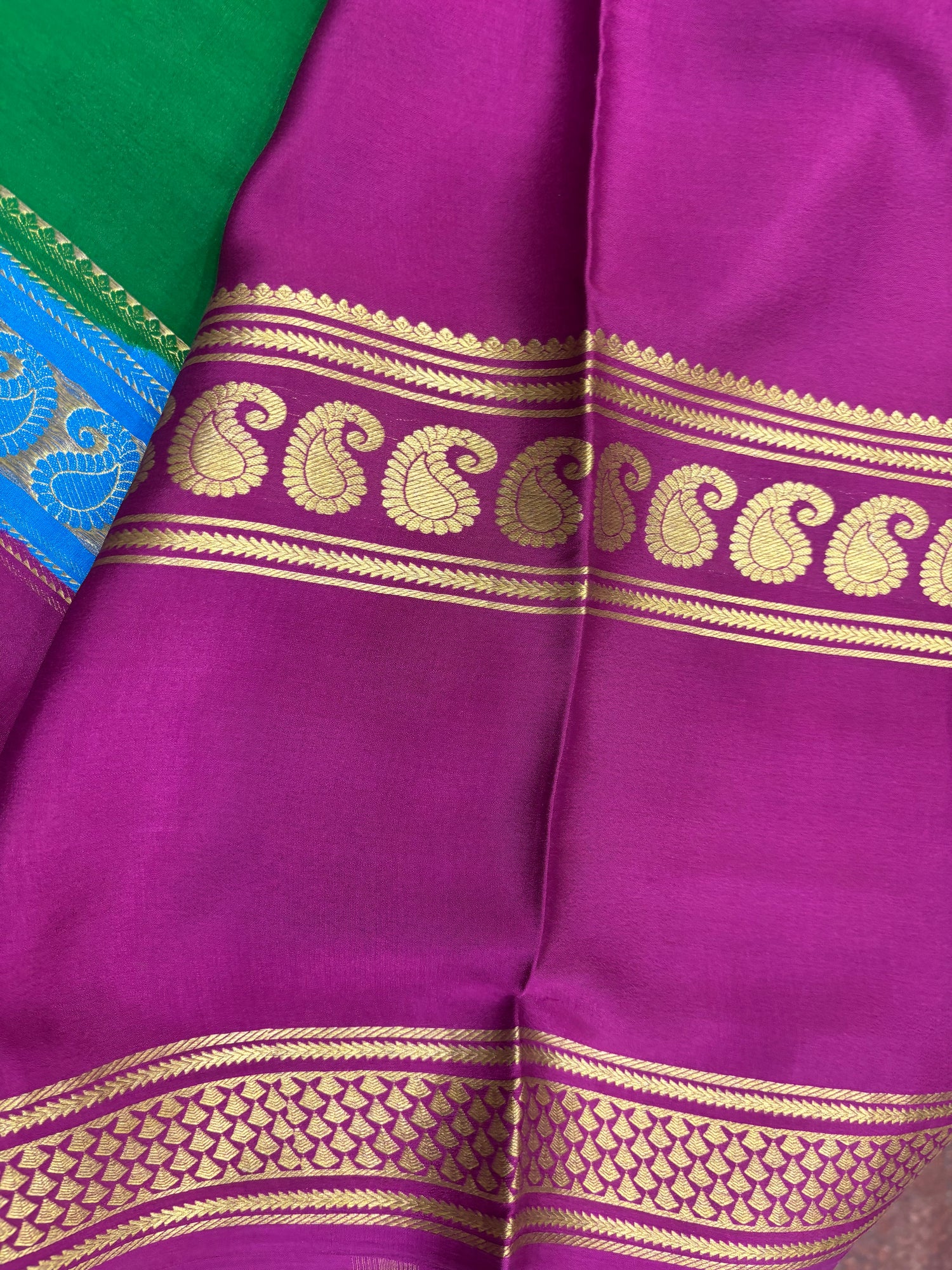 Pure Crepe Silk 2D Saree With Silk Mark (3429)