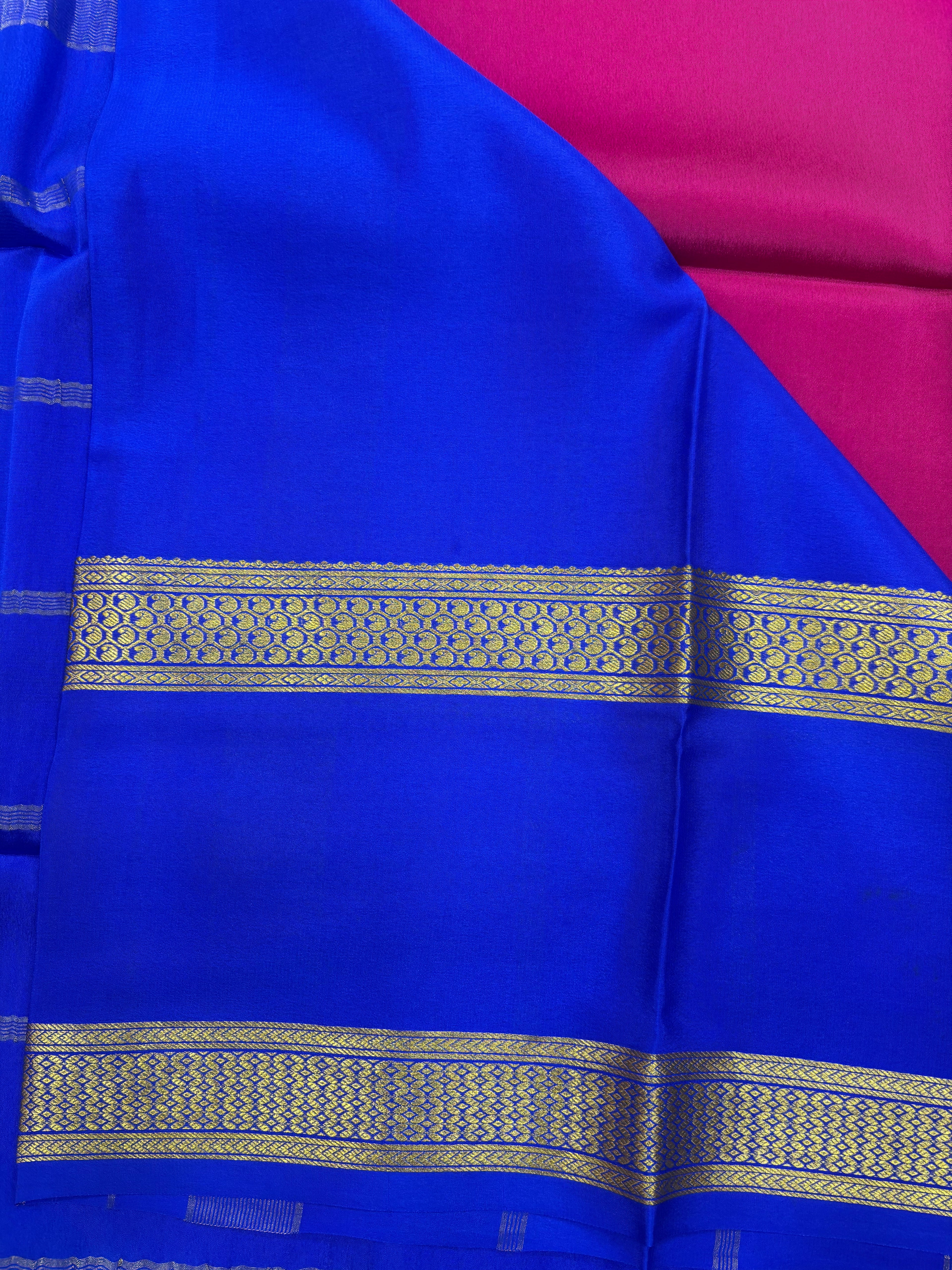 Pure Crepe Silk 2D Saree With Silk Mark (3429)