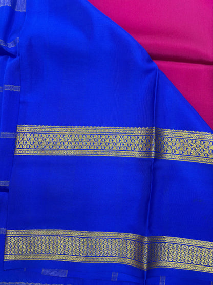 Pure Crepe Silk 2D Saree With Silk Mark (3429)