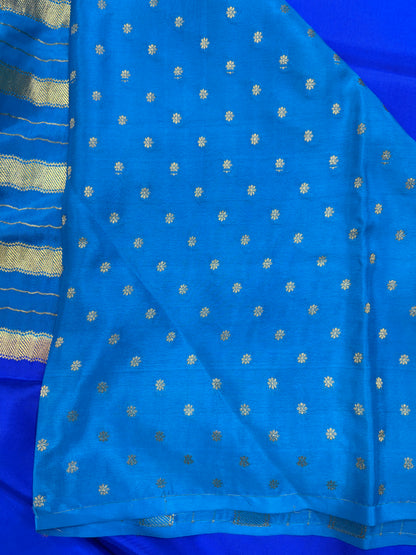 Pure Crepe Silk Saree With Silk Mark (1942)