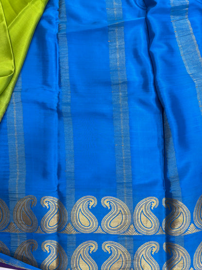 Pure Crepe Silk Saree With Silk Mark (572)