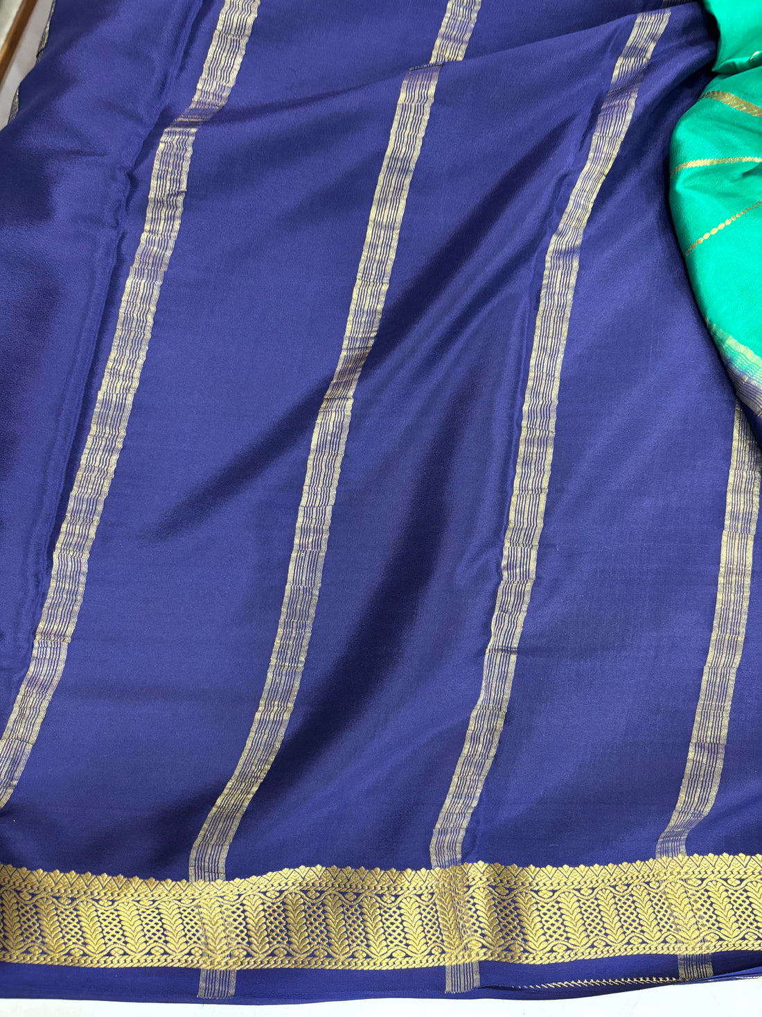 Pure Crepe Silk Saree With Silk Mark (1988)