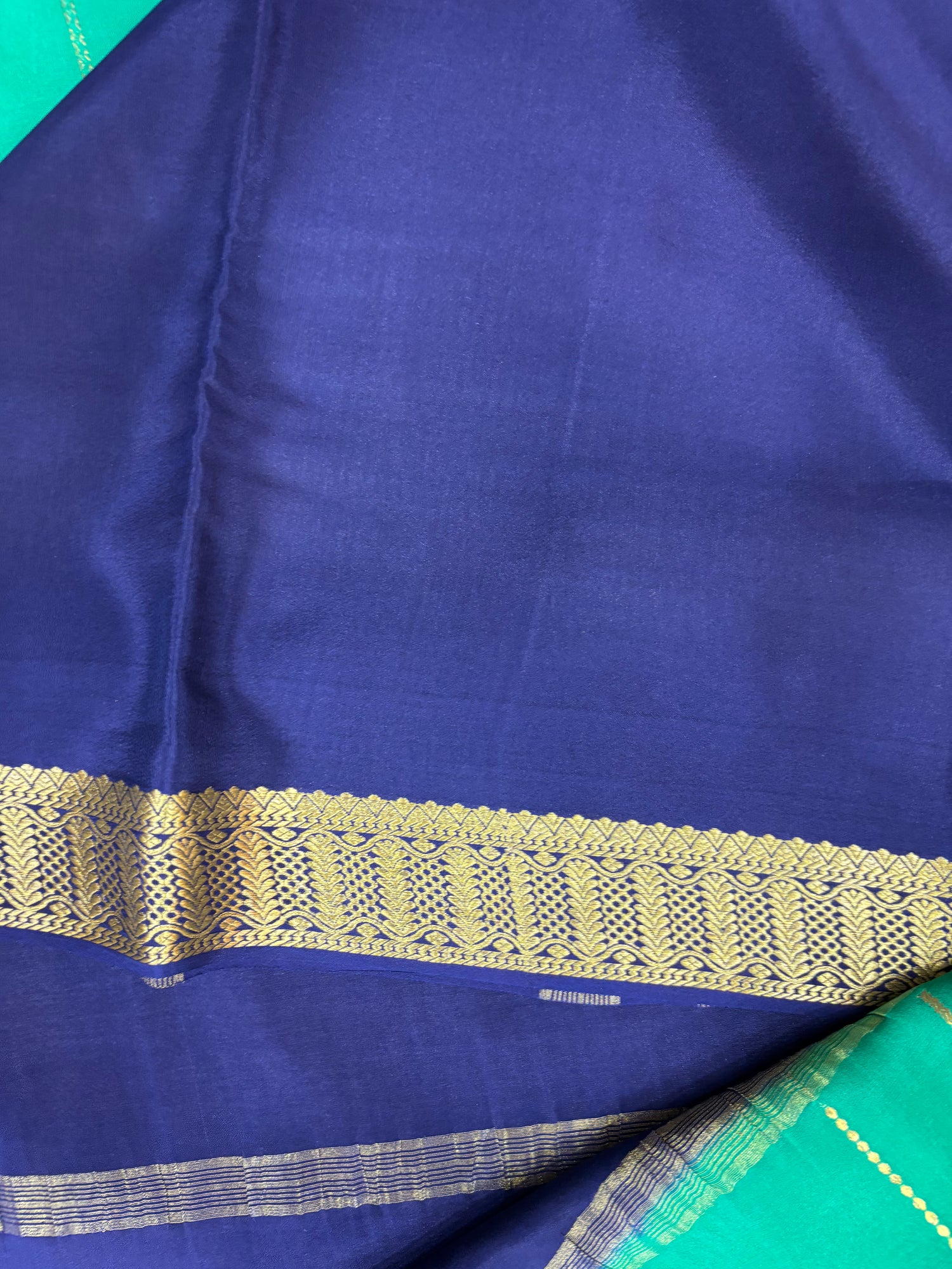 Pure Crepe Silk Saree With Silk Mark (1988)