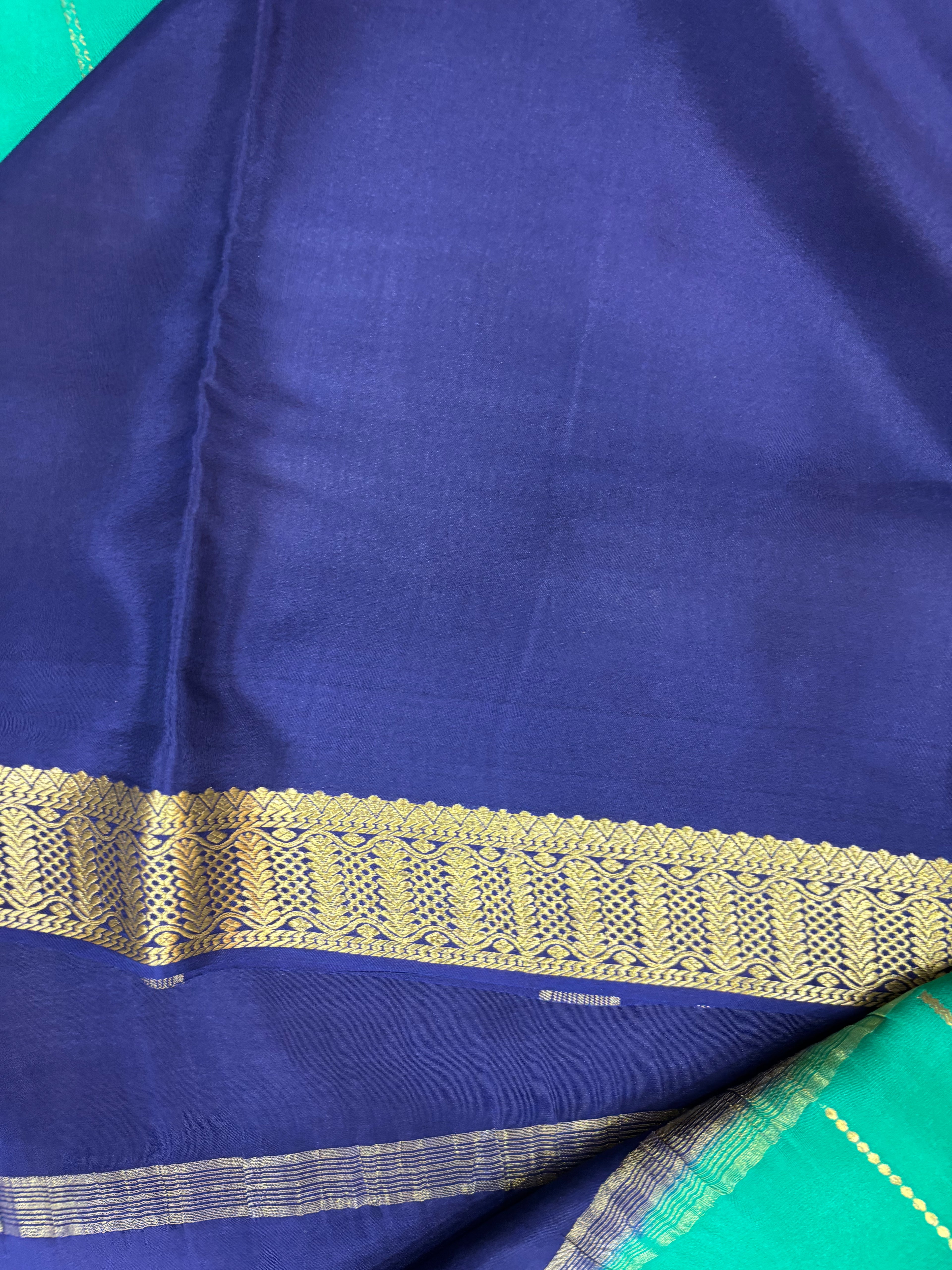Pure Crepe Silk Saree With Silk Mark (1988)