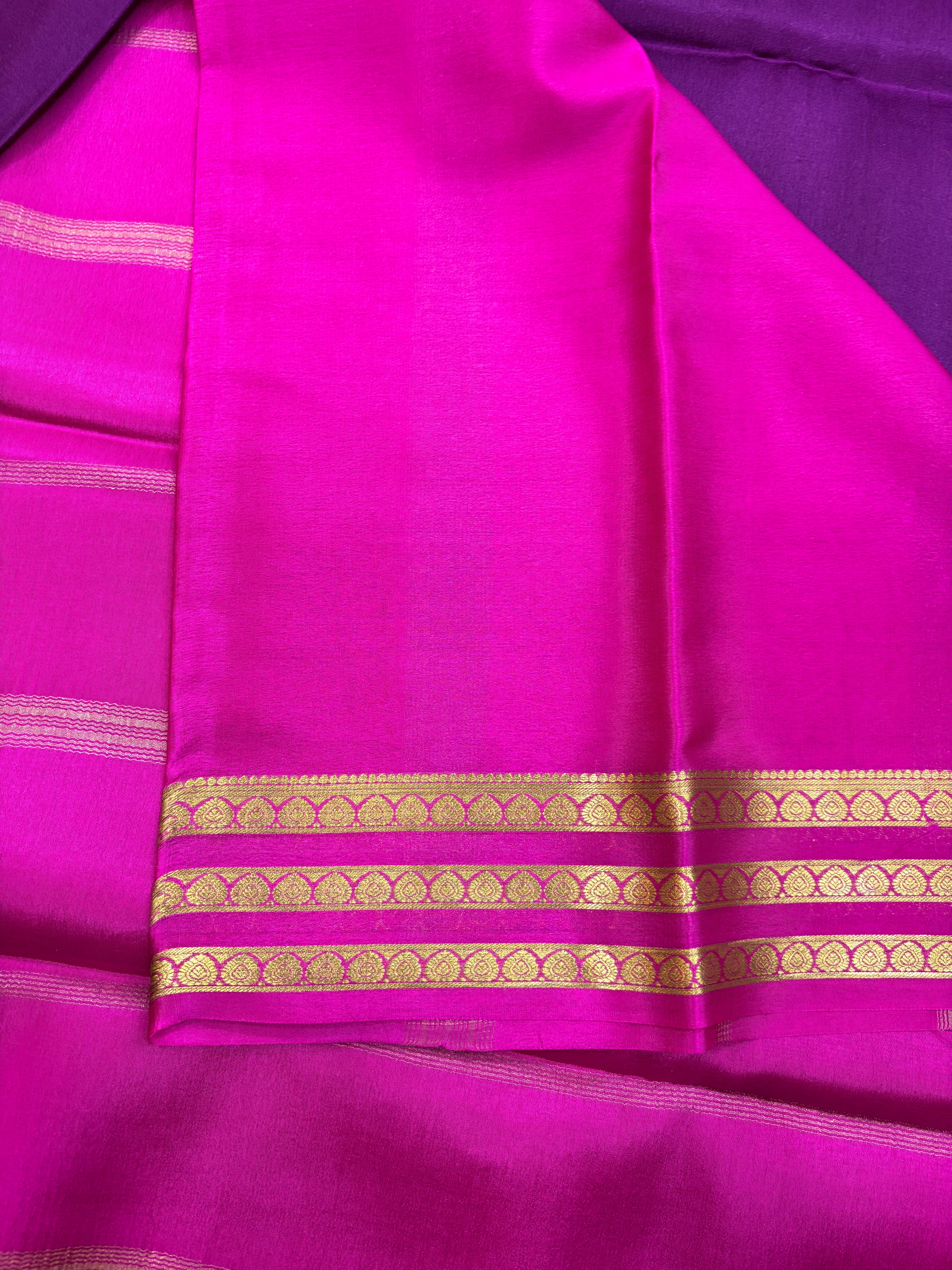 Pure Crepe Silk Saree With Silk Mark (3097)