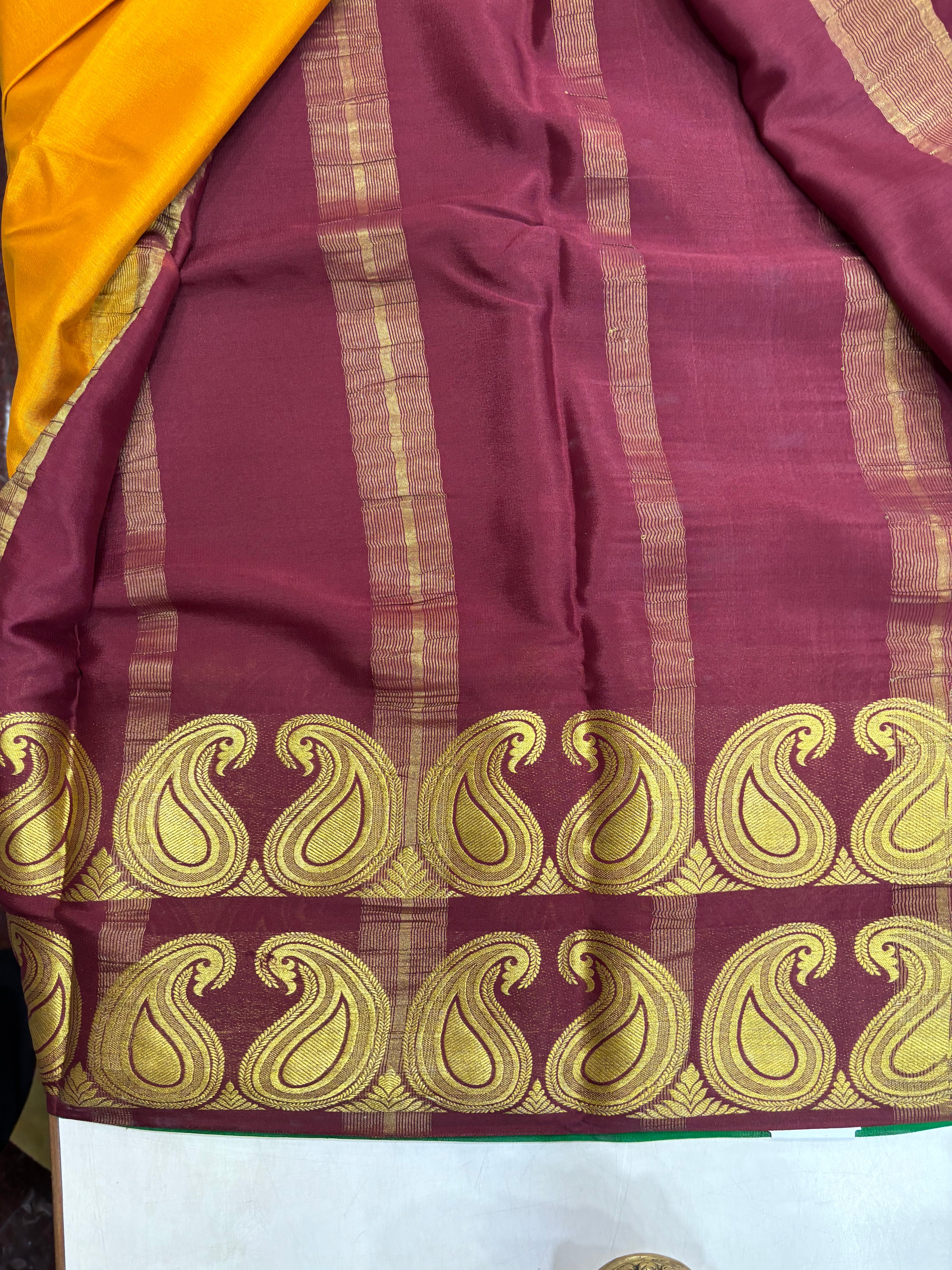 Pure Crepe Silk Saree With Silk Mark (572)