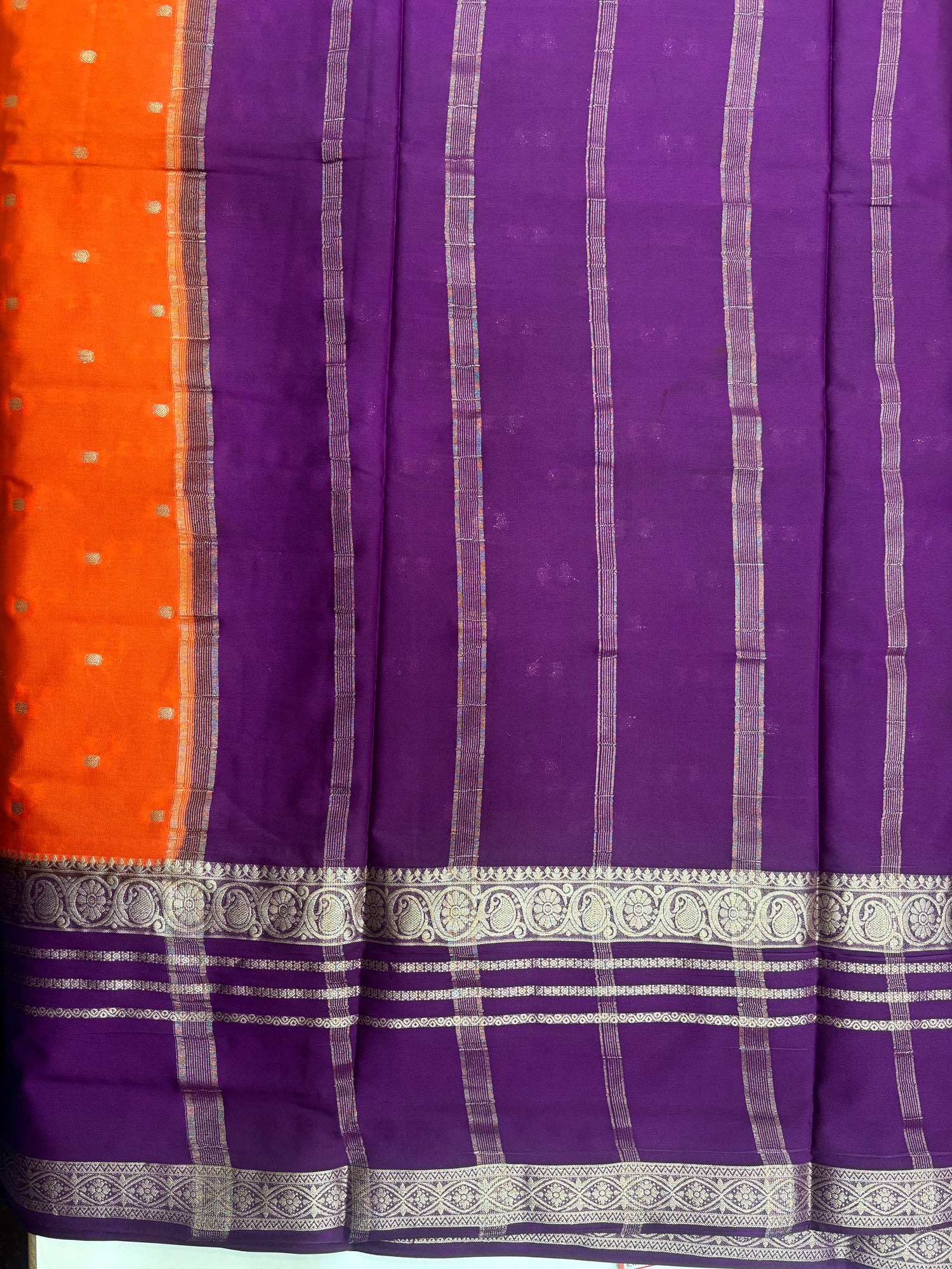 OG Body Butter Semi Crepe Silk Saree (NHM5379)