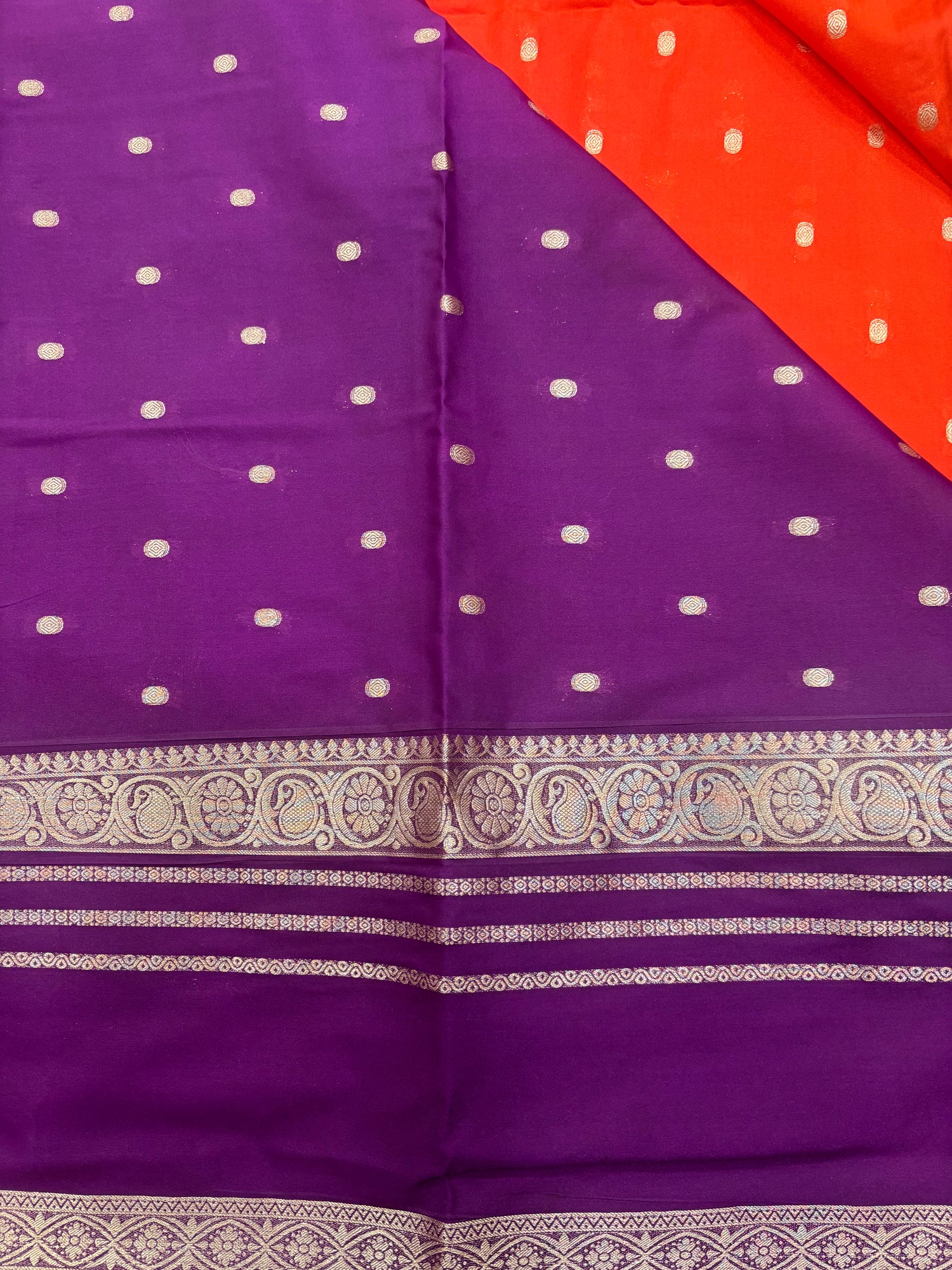 OG Body Butter Semi Crepe Silk Saree (NHM5379)